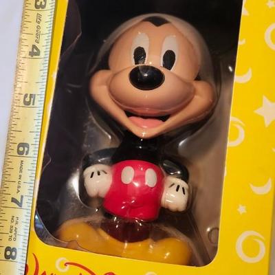 Vintage Disney Lot including Walt Disney World Mickey Mouse Bobble Head Kellogg's Keebler New In Box