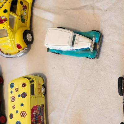 Vintage toy car lot , with Hot Wheels Cop Rods