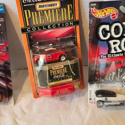 Vintage toy car lot , with Hot Wheels Cop Rods