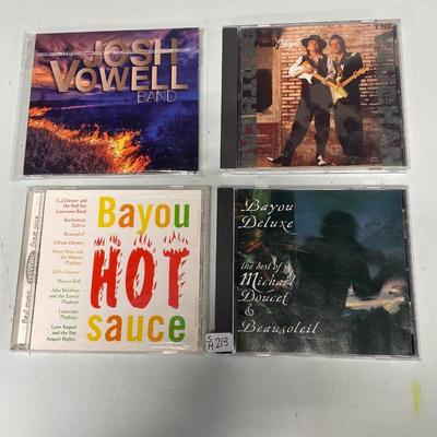Bayou hot sauce cd’s
