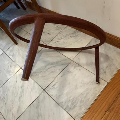 Large 24” Diameter Copper Pot/Cauldron W/Stand (P-RG)