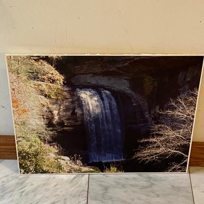 Large Waterfall Canvas & More Local Photographs (P-RG)