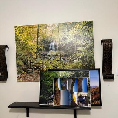 Large Waterfall Canvas & More Local Photographs (P-RG)