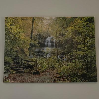 Large Waterfall Canvas & More Local Photographs (P-RG)