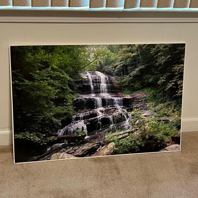 Large Waterfall Canvas & More Local Photographs (P-RG)