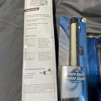 Car roller shades