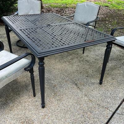 HAMPTON BAY ~ Seven (7) Piece Outdoor Patio Set ~ *Read Details