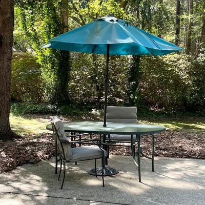 Three (3) Piece Metal Outdoor Patio Set ~ *Read Details