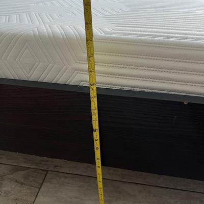 IKEA ‘Trysil’ Double Platform Bed With Side Table (GB-RG)