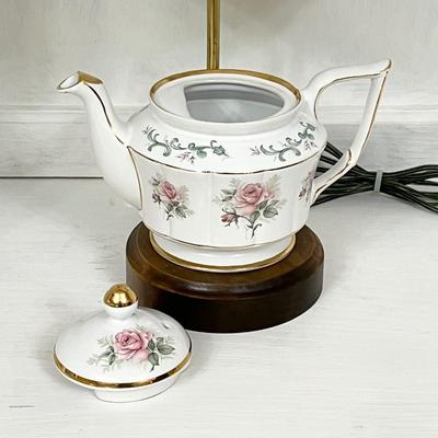 Ceramic Teapot Table Lamp