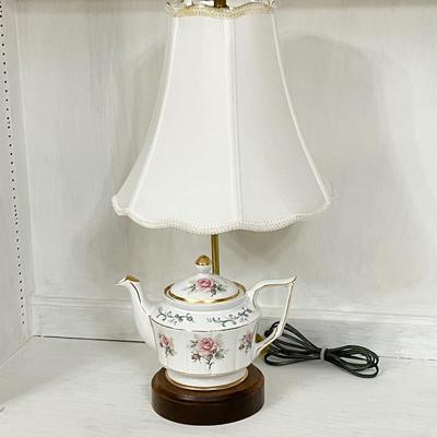 Ceramic Teapot Table Lamp