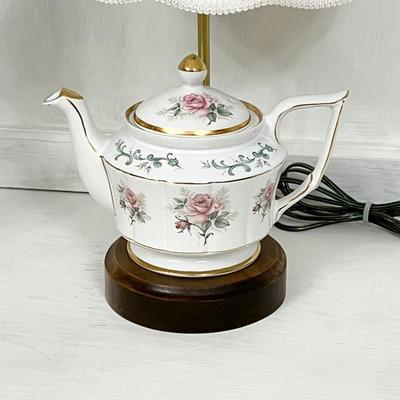 Ceramic Teapot Table Lamp