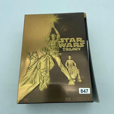 Star Wars trilogy dvd