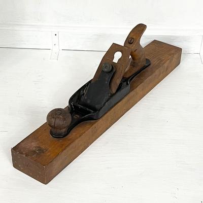 Vtg 20” Transitional Wood Plane