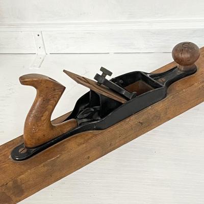 Vtg 20” Transitional Wood Plane