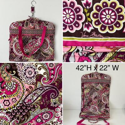 VERA BRADLEY ~ Pink Paisley ~ Four (4) Piece Travel Set