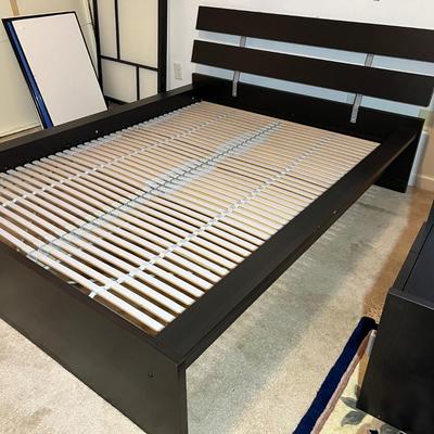 IKEA 5 Piece Bedroom Suite - Platform Double Bed, Dressers & More (P&GB-RG)