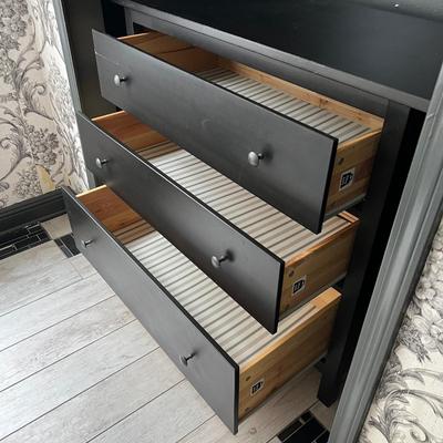 IKEA 5 Piece Bedroom Suite - Platform Double Bed, Dressers & More (P&GB-RG)