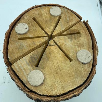 Stump with handles