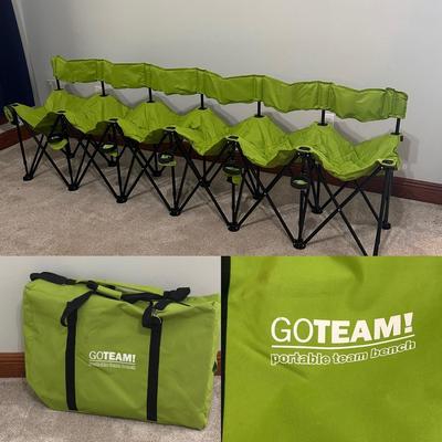 GO TEAM ~ Portable Team Bench (For 6)