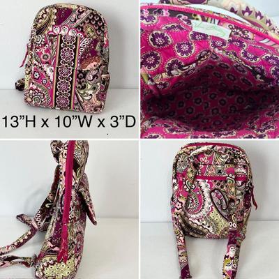 VARE BRADLEY ~ Pink Paisley ~ Set Of Two (2) Backpacks