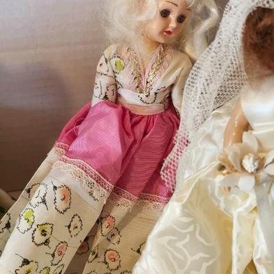 Lot of Small Vintage Or Antique? Dolls Sleepy Eyes -Great Deal!