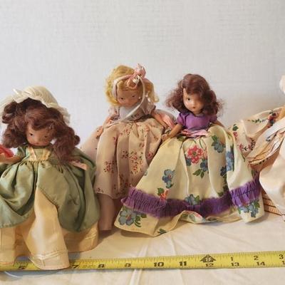 Lot of Small Vintage Or Antique? Dolls Sleepy Eyes -Great Deal!