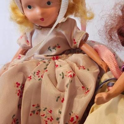 Lot of Small Vintage Or Antique? Dolls Sleepy Eyes -Great Deal!