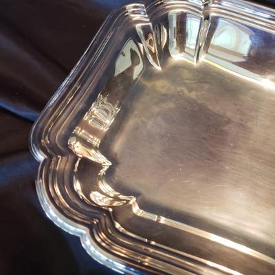 Reed & Barton, Chippendale and Chaddwick Silver Platters and Bowls (LR-KD)