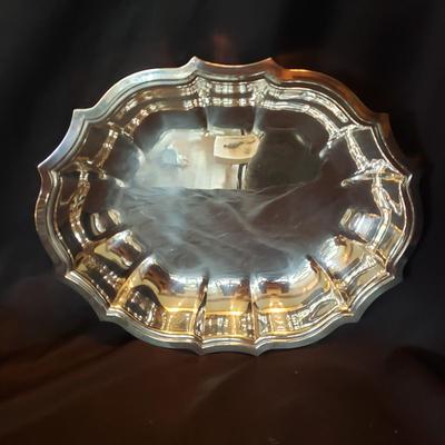 Reed & Barton, Chippendale and Chaddwick Silver Platters and Bowls (LR-KD)