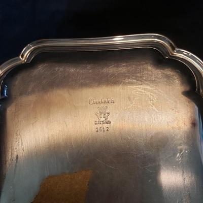 Reed & Barton, Chippendale and Chaddwick Silver Platters and Bowls (LR-KD)