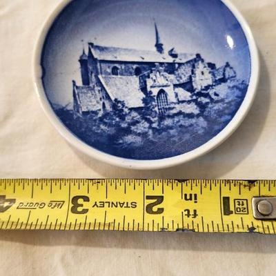 Blue and White Ceramic Lot including Delft of Holland Floral Vase. and Miniture