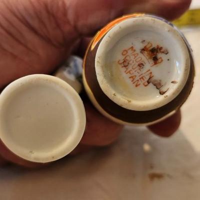 Ceramic, porcelain, Bone China miniature vases lot Including Gerold Porzelian, Josef Originals