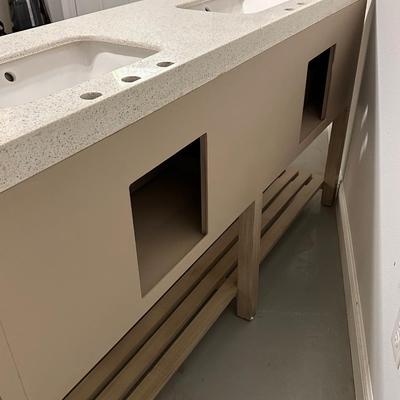 L & K DESIGNS ~ Double Sink Vanity ~ New