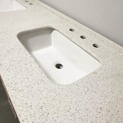 L & K DESIGNS ~ Double Sink Vanity ~ New