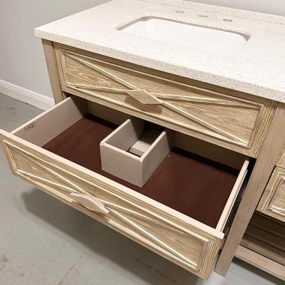 L & K DESIGNS ~ Double Sink Vanity ~ New
