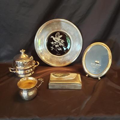 Foothill & McBean, Towle, W&S Blackinton and William Rogers Silver Assortment (LR-KD)
