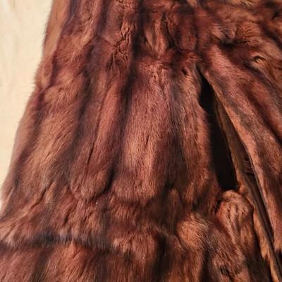 Two Vintage Women’s Fur Cape/ coats/ wrap Beautiful Condition