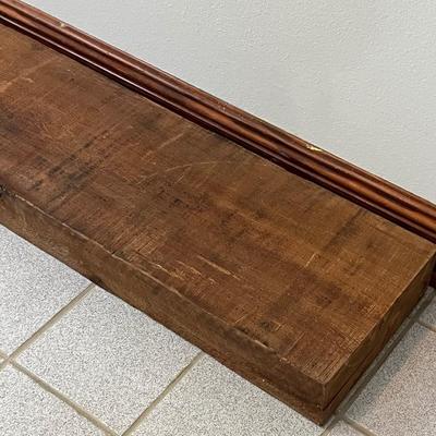 74” Rough Cut Cypress Mantle