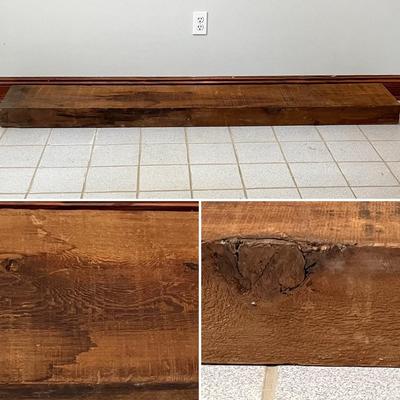 74” Rough Cut Cypress Mantle