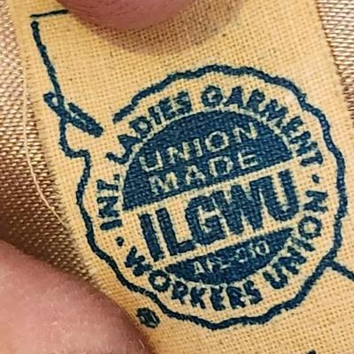 Vintage Cloths lot with ILGWU coat
