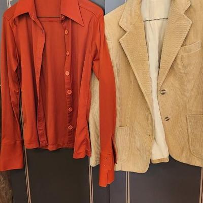 Vintage Cloths lot with ILGWU coat