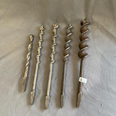 Auger drill bits