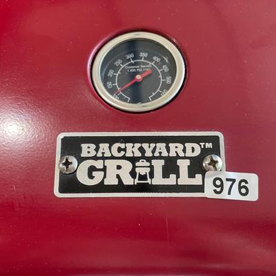 Backyard grill