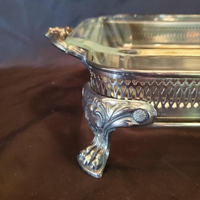 Meriden S. P. Co, Middletown, Oneida Silversmiths, Wallace Chippendale Platter, Serving Dishes & More (LR-KD)