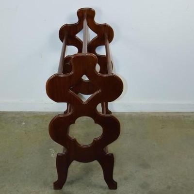 Vintage Wood Quilt Stand