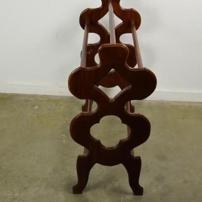 Vintage Wood Quilt Stand