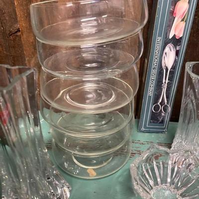 Lot of Clear Glass
