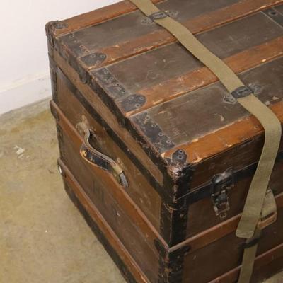 Antique Steamer Trunk
