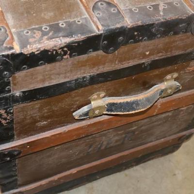 Antique Steamer Trunk